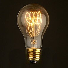 Лампа накаливания E27 60W прозрачная 7560-T 1