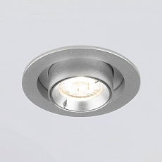 Встраиваемый светодиодный спот Elektrostandard 9917 LED 10W 4200K серебро a052450 3