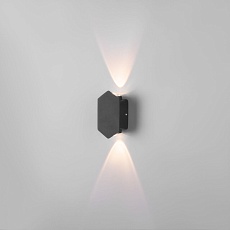 Уличный настенный светодиодный светильник Elektrostandard Mini Light 35152/D черный a060877 1