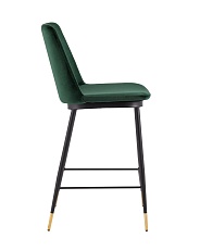 Полубарный стул Stool Group Мелисса велюр зеленый FDC9055C GREEN FUT-73 3