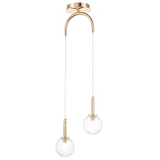 Подвесной светильник Crystal Lux Luxury SP2 Gold 2