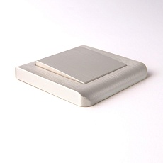 Выключатель Werkel одноклавишный проходной перламутровый рифленый W1112013 4690389160820 2