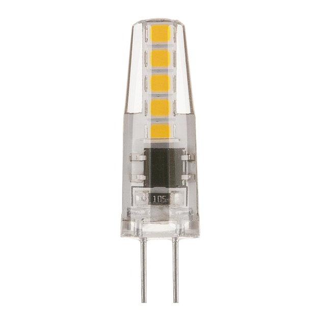 Лампа светодиодная Elektrostandard G4 3W 3300K прозрачная a049594 фото 