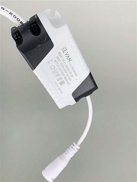 Встраиваемый светодиодный светильник Elvan VLS-102SQ-6W-NH-Wh фото 6