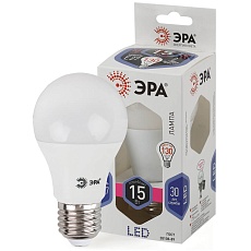 Лампа светодиодная ЭРА E27 15W 6000K матовая LED A60-15W-860-E27 Б0031396 2