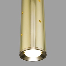 Подвесной светодиодный светильник Elektrostandard Bong 50214/1 Led золото a055667 2