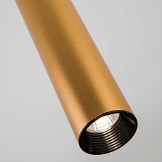 Подвесной светодиодный светильник Eurosvet Single 50161/1 LED золото 2