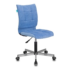Офисное кресло Бюрократ CH-330M/VELV86 голубой Velvet 86 крестовина металл