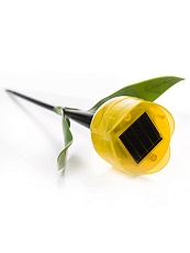 Светильник на солнечных батареях Uniel Promo USL-C-452/PT305 Yellow Tulip UL-00004277 2