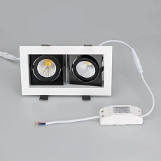 Встраиваемый светодиодный светильник Arlight CL-Kardan-S180x102-2x9W Day 024129 3