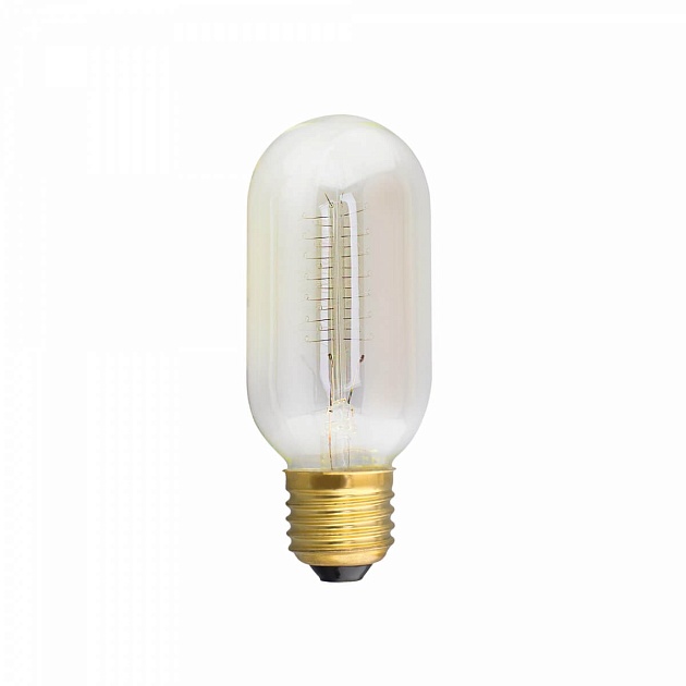 Лампа накаливания E27 60W 2600K прозрачная T4524C60 фото 