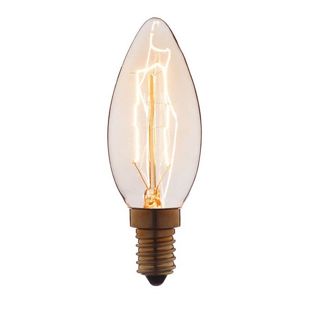 Лампа накаливания E14 25W прозрачная 3525 фото 