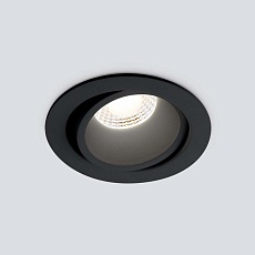 Встраиваемый светодиодный светильник Elektrostandard 15267/LED 7W 4200K черный/черный a055722 5