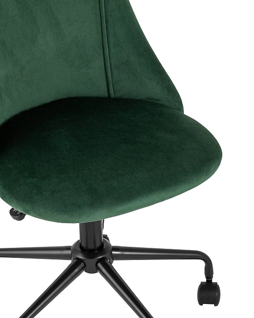 Поворотное кресло Stool Group Сиана велюр зеленый CIAN GREEN фото 7