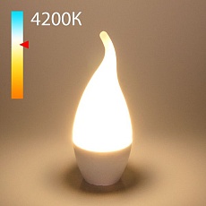 Лампа светодиодная Elektrostandard E14 8W 4200K матовая a050353 1