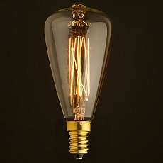 Лампа накаливания E14 60W прозрачная 4860-F 1