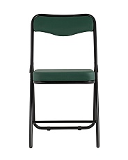 Складной стул Stool Group Джонни экокожа зелёный каркас черный матовый fb-jonny-eco-01 2