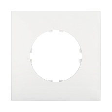 Рамка LK Studio 1-постовая квадрат (белый) Vintage-Quadro 884104-1