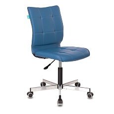 Офисное кресло Бюрократ синий искусственная кожа CH-330M/OR-03