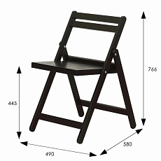 Складной стул Мебелик Массив 008435 2