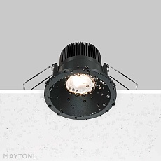 Встраиваемый светодиодный светильник Maytoni Technical Zoom Dim Triac DL034-01-06W3K-D-B 3