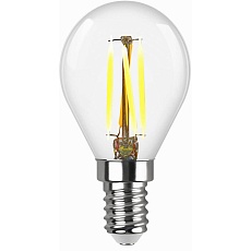 Лампа светодиодная филаментная REV G45 E14 5W 2700K DECO Premium шар 32357 0 1