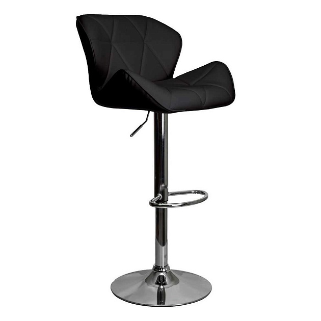 Барный стул AksHome Berlin черный, экокожа 62683 фото 