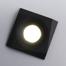 Встраиваемый светильник Elektrostandard 119 MR16 черный a053351 1