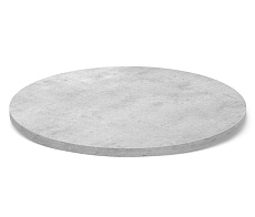 Кухонный стол Sheffilton SHT-TU10/90 ЛДСП белый/бетон Чикаго светло-серый 1512599902 3