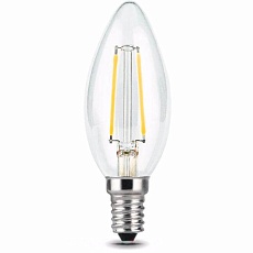 Лампа светодиодная филаментная Gauss E14 7W 2700К прозрачная 103801107 5
