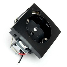 Розетка 2P+PE Stekker Эрна с USB черный PST16-9111-03 49155 5