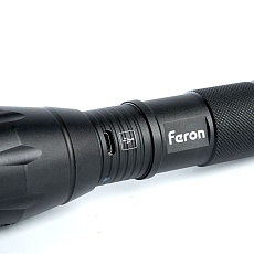 Ручной светодиодный фонарь Feron TH2400 аккумуляторный 137х40 250 лм 41682 1