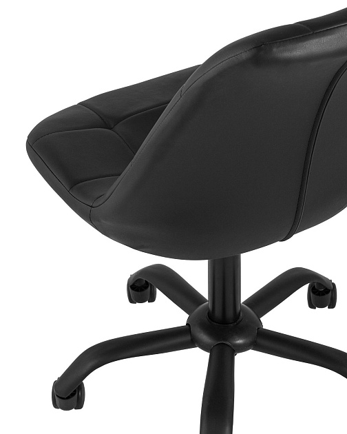Поворотное кресло Stool Group Гирос NEW экокожа черный HIGOS PU BLACK фото 4