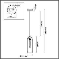 Подвесной светильник Odeon Light Pendant Vosti 4805/1 4
