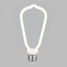 Лампа светодиодная филаментная Elektrostandard E27 4W 2700K прозрачная BL158 a047198 1