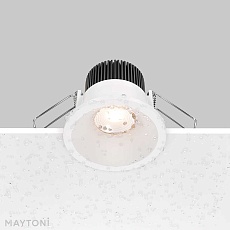 Встраиваемый светодиодный светильник Maytoni Technical Zoom Dim Triac DL034-01-06W3K-D-W 3