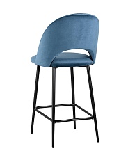 Полубарный стул Stool Group Меган велюр пыльно-синий AV 415-H58-08(PP) 4