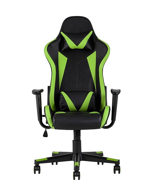 Игровое кресло TopChairs Gallardo зеленое SA-R-1103 neon green фото 2