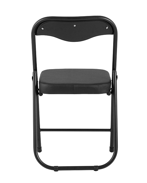 Складной стул Stool Group ДЖОН каркас черный обивка кожзам черный RS04K-BL/BLPVC фото 3