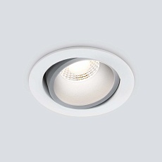 Встраиваемый светодиодный светильник Elektrostandard 15267/LED 7W 4200K белый/серебро a055723 5
