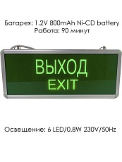 Настенный светодиодный светильник Elvan NLS-2301 1