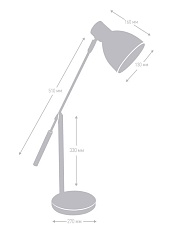 Настольная лампа Camelion KD-333 C01 12796 1