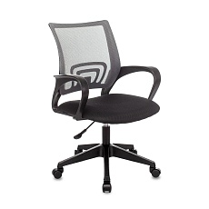 Офисное кресло Topchairs ST-Basic темно-серый TW-04 сиденье черный TW-11 сетка/ткань ST-BASIC/DG/TW-11