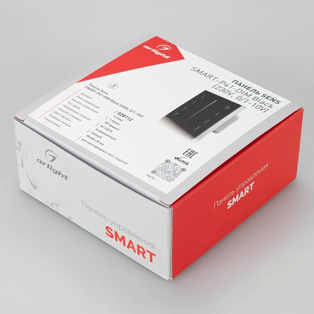 Панель управления Arlight Sens Smart-P41-Dim Black 028112 фото 3
