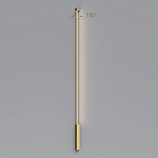 Настенный светодиодный светильник Elektrostandard Alto LED латунь 3000K 40133/LED a069821 1