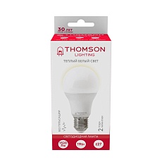 Лампа светодиодная Thomson E27 19W 3000K груша матовая TH-B2347 3
