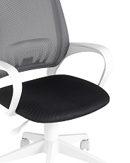 Офисное кресло TopChairs ST-Basic-W серый TW-04 TW-12 сетка/ткань ST-BASIC-W/DG/TW-12 1