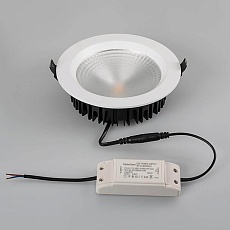 Встраиваемый светодиодный светильник Arlight LTD-187WH-Frost-21W Day White 110deg 021496 3