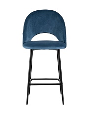 Полубарный стул Stool Group Меган велюр пыльно-синий AV 415-H58-08(PP) 1