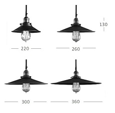 Подвесной светильник Imperium Loft Cone Pendant 74716-22 1